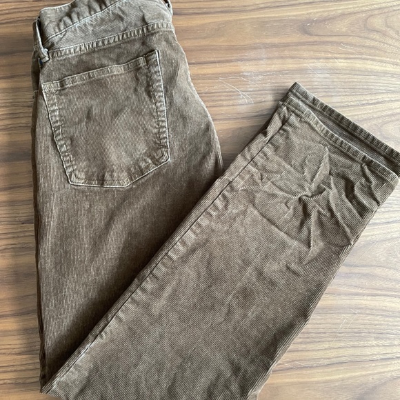 Mens GAP Straight Brown Corduroy Pants 30x30 - Picture 2 of 4